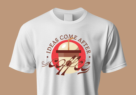 Trendy Coffee Lover Tshirt Design