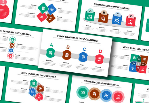 Venn Diagram Infographic Template