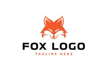 fox logo icon vector illustration