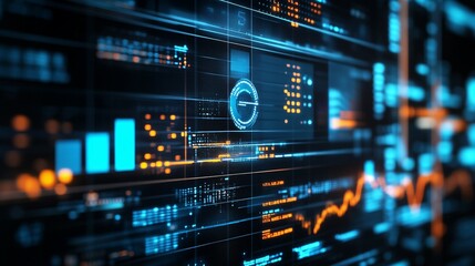 Digital data visualization displays information using different graphical representations
