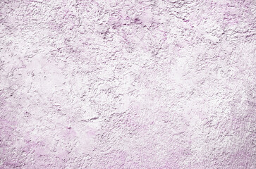 Light purple plastered wall background for design. Modern concrete wall texture.