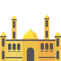  Cute Mosque Illustration