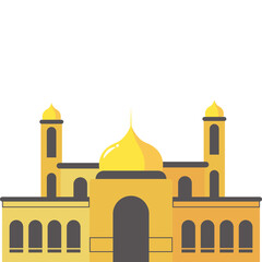  Cute Mosque Illustration
