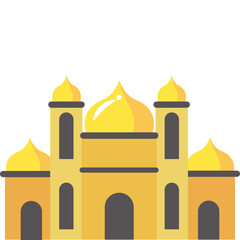  Cute Mosque Illustration