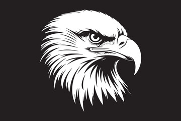 Eagle Head Illustration vector