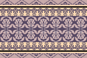 Luxury Damask Pattern &ndash; Elegant Ornate Design for High-End Interiors and Fashion Indulge in timeless sophistication with this exquisite damask pattern, meticulously crafted