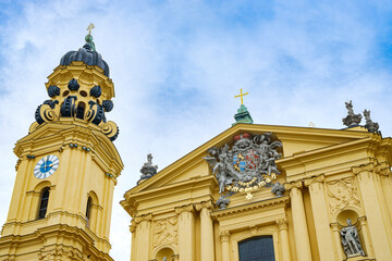 Theatinerkirche München, Bayern, Deutschland