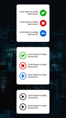 Mini Checkbox List Overlay