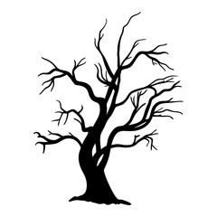 tree silhouette vector