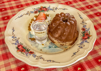 Kougelhopf glacé et mirabelle d’Alsace 