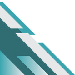 Business Gradient Shape Corner