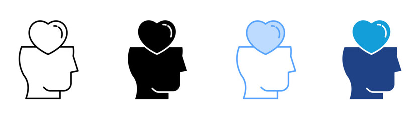 Sincerity Icon Set Multiple Style Collection