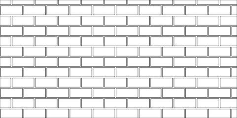 Fototapeta premium Pavement seamless mosaic stone concrete wall surface tiles. subway vector block rock white brick wall texture background. 