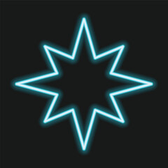 Retro american neon sign vintage sale banner and label with vibrant design that attract attention