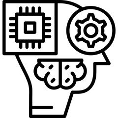 Fototapeta premium Cybernetics Icon