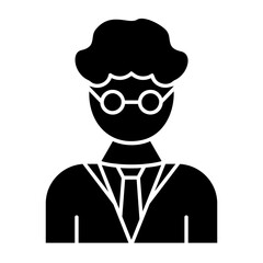 Male Professor Icon