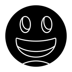 Grinning Face Icon