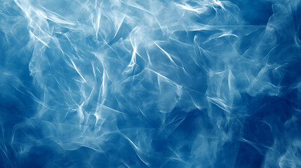 Abstract blue background with white stripes. Blue background with abstract stripes broken ice texture.