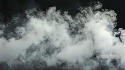 White smoky background with swirling patterns