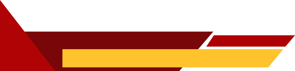 Obraz premium Geometric Business Footer