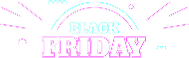 Neon Black Friday Line