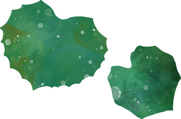 葉っぱのイラスト素材　png