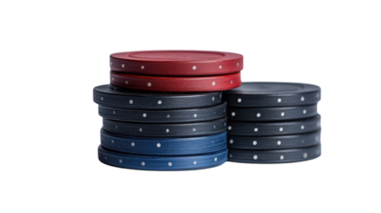 Colorful stacking discs ready for a fun and engaging tabletop game night