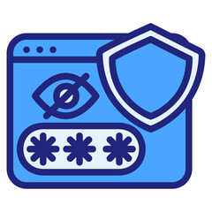 VPN blue icon
