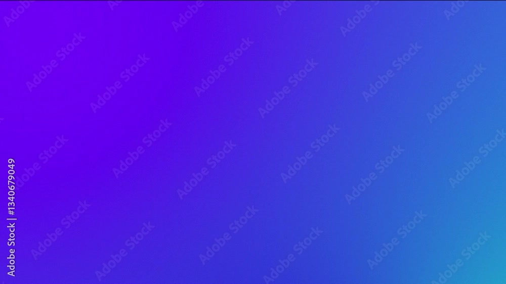 Wall mural grainy gradient video background blending blue and green with smooth soft transition for backdrop, w