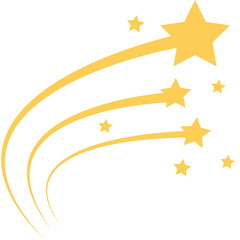 Obraz premium Shooting Star Icon