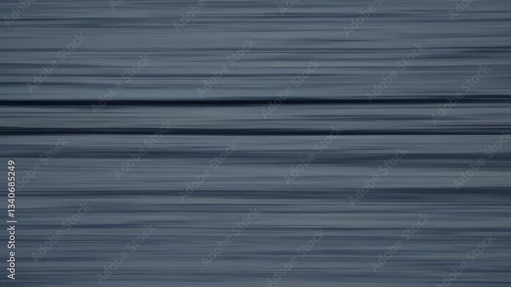 Aufkleber blue abstract horizontal lines pattern, motion blur. modern art and design concept