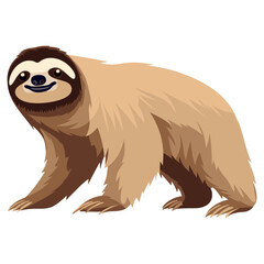 Fototapeta premium Sloth sloth illustration animal vector