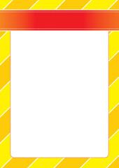 カラフルなストライプの賑やかな背景イラスト