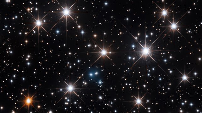 Starry night sky filled with twinkling stars, cosmic wonder, astronomy, astrophotography, space exploration, limitless universe, World Photography Day inspiration.