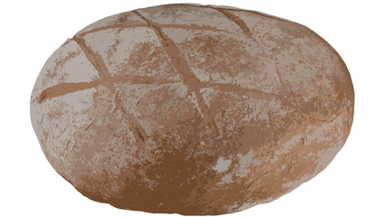 Stripe bread