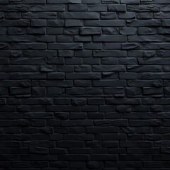 Black brick wall, Brick pattern, Brick texture, Minimalist Dark Brick Wall for Backgrounds
