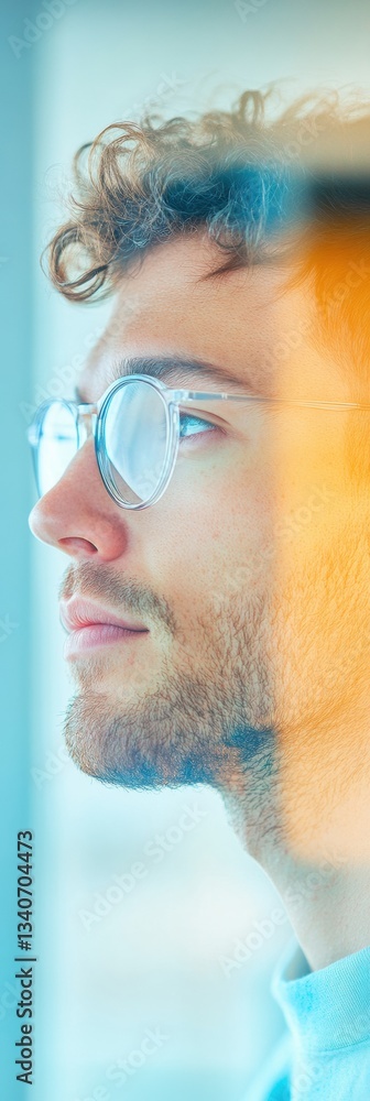 Poster neurodivergent tech innovation immersive digital insights for millennial professionals - adaptive wo