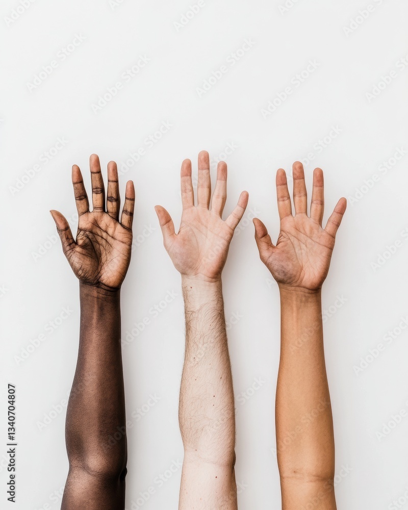 Leinwandbilder diversity and connection inclusive multicultural network visualization - empowering social cohesion 