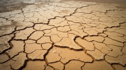 Climate change and real global warming concept