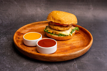 Chicken Cheesy Burger