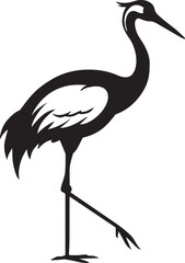 Obraz premium vector illustration of a crane