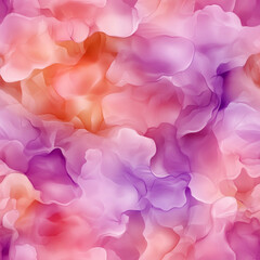 Fototapeta premium Abstract seamless pattern in vibrant pink and purple hues 