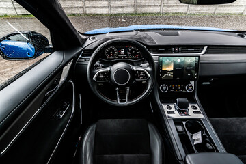 Modern car interior with attention to detail © Bartosz