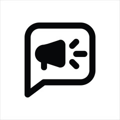 Naklejka premium A symbol for live streaming and social media broadcasting.