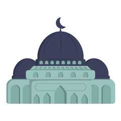 Cute Mosque Illustration