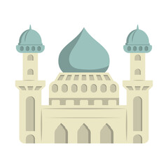 Cute Mosque Illustration