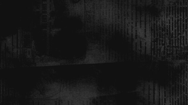 background motion video texture video black paper newspaper.video effect grungy abstract backgrounds, grungy textures