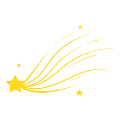Fototapeta premium Shooting Star Illustration