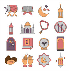 Retro Ramadhan Sticker
