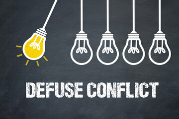 Fototapeta premium Defuse conflict 
